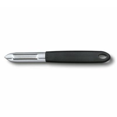 Victorinox Potato Peeler, Serrated Double Edge, Black