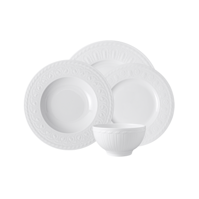 Villeroy and Boch Cellini Dinner Set | 4 Piece