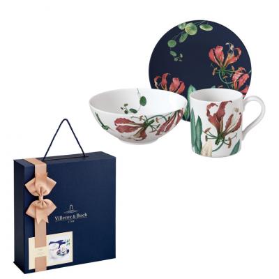 Villeroy and Boch Avarua Breakfast Gift Set | 3 Piece
