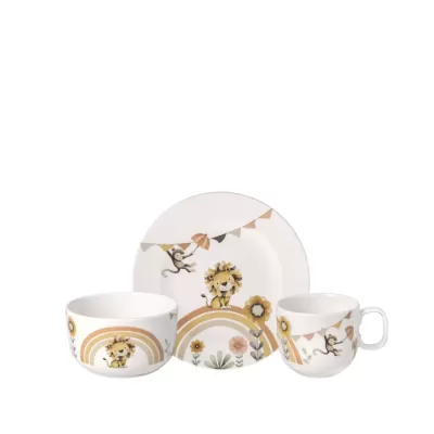 Villeroy and Boch Roar Like A Lion Children Dinner Set | 3 Piece