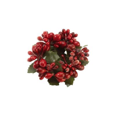 Villeroy and Boch Christmas Winter Collage Napkin Ring | Red Berries