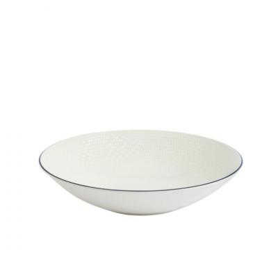 Wedgwood Gio Blue Line Pasta Bowl | 23cm