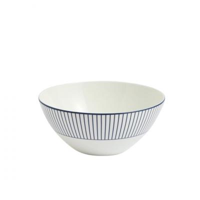 Wedgwood Gio Pinstripe White Cereal Bowl | 16cm
