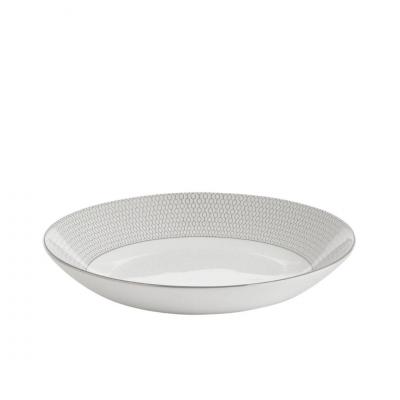 Wedgwood Gio Platinum Pasta Bowl | 24cm