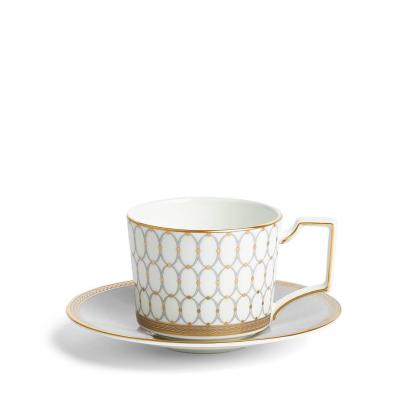 Wedgwood Renaissance Grey Teacup & Saucer | 250ml