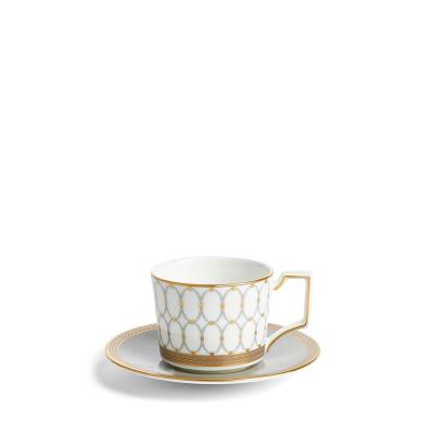Wedgwood Renaissance Grey Coffee Cup & Saucer | 70ml