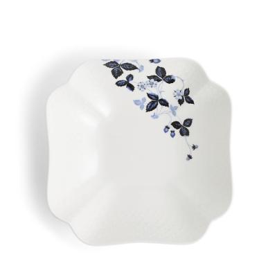 Wedgwood Wild Strawberry Inky Blue Shallow Bowl | 23cm