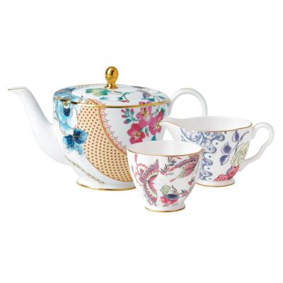 Wedgwood Butterfly Bloom Teaware Gift Set | 3 Piece