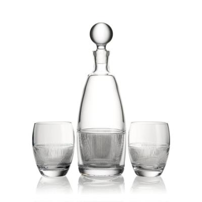 Wedgwood Helia Colonnade Decanter Set | Decanter & 2 Tumblers