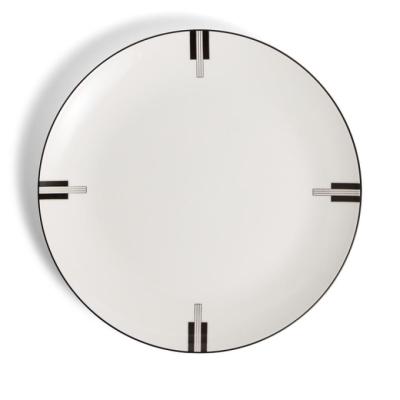 Wedgwood Vera Wang Luxe Graphite Plate | 28.2cm