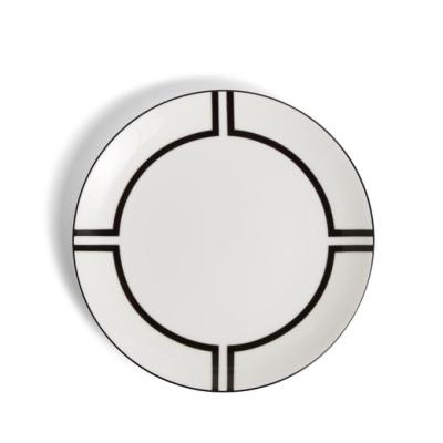 Wedgwood Vera Wang Luxe Graphite Plate | 20.6cm