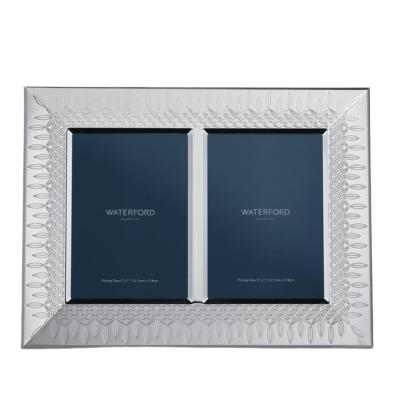 Waterford Lismore Metal Double Photo Frame | 5x7" / 13x18cm