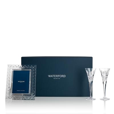 Waterford Lismore Picture Frame & Toasting Flute | 3 Piece