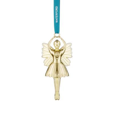 Waterford Golden Metal Ornament | Fairy