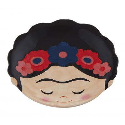Emporium Frida Trinket Plate Multi 13x13x1cm