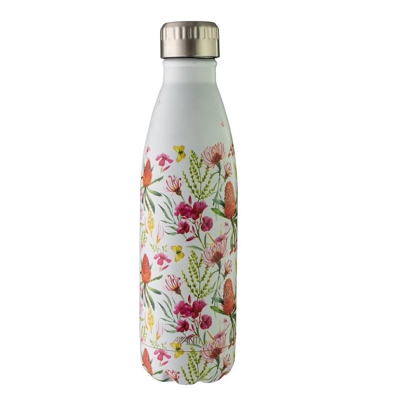 Avanti Fluid Twin Wall Vacuum Bottle 500ml -  Natives White