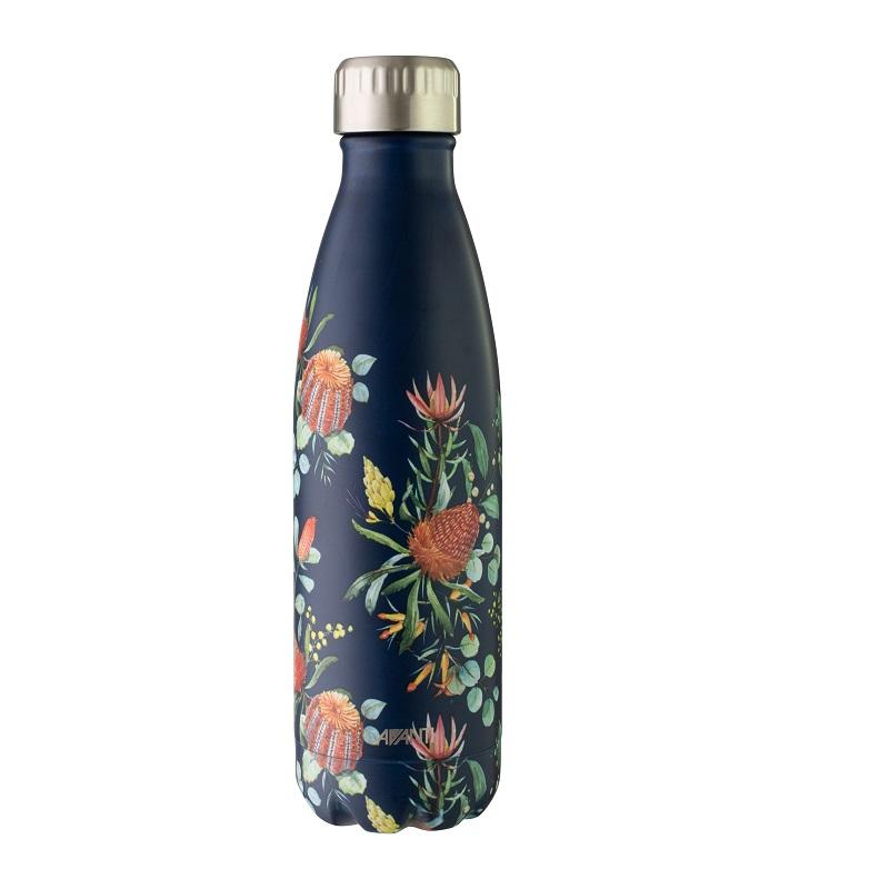Avanti Fluid Twin Wall Vacuum Bottle 500ml - Natives Navy