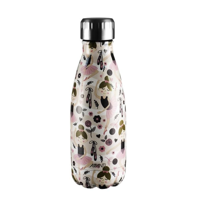 Avanti  Fluid Twin Wall Vacuum Bottle 350ml - Ballerina