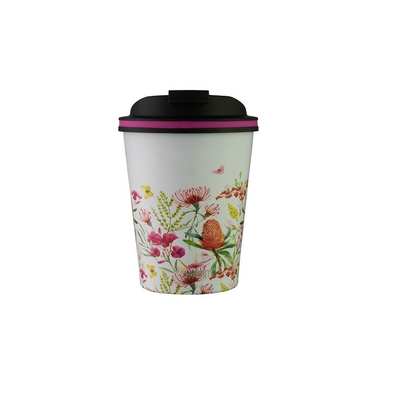 Avanti Go Cup Double Wall Stainless Steel Travel Cup 280ml  - Native White
