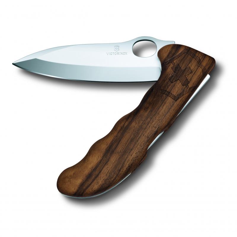 Victorinox Hunter Pro Wood Swiss Army Knife with Nylon Pouch | Walnut