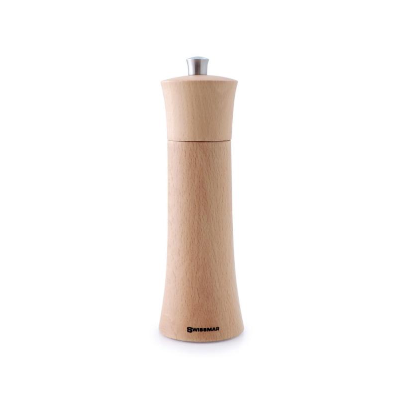 Swissmar Torre Natural Wood Mill - Salt 20cm/8"
