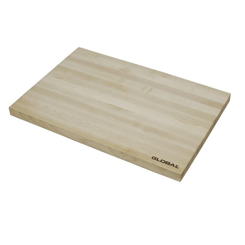 Global Knives Maple Preparation Cutting Board 37x25x2cm | Made of Maple Wood