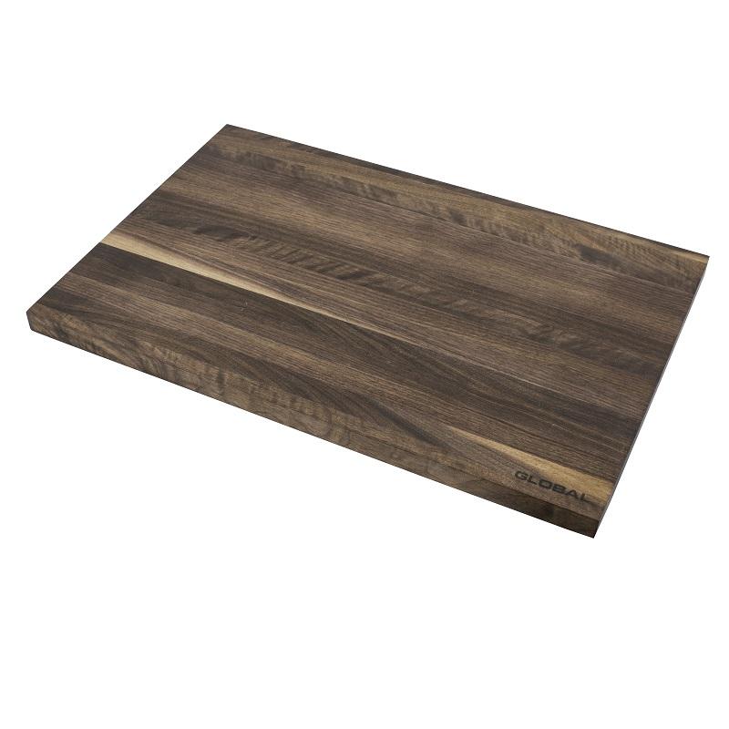Global Knives Walnut Preparation Cutting Board 45x30x2cm | Made of Walnut Wood 