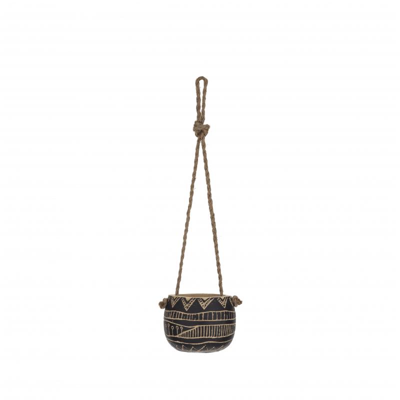 Rogue Darian Hanging Pot 9cm | Black