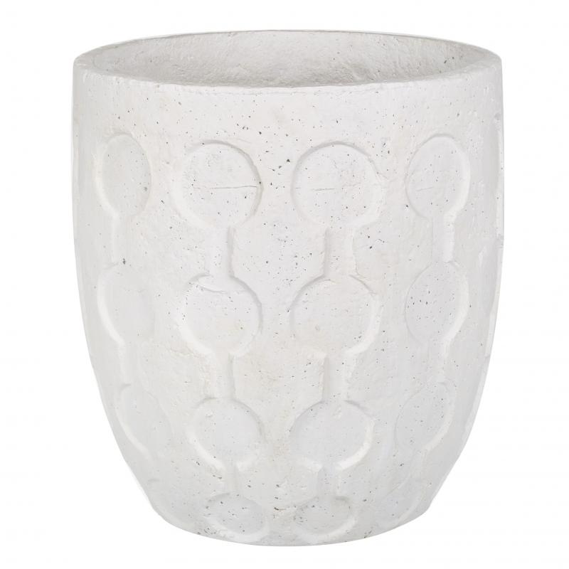 Rogue Riley Planter White 35x35x38cm
