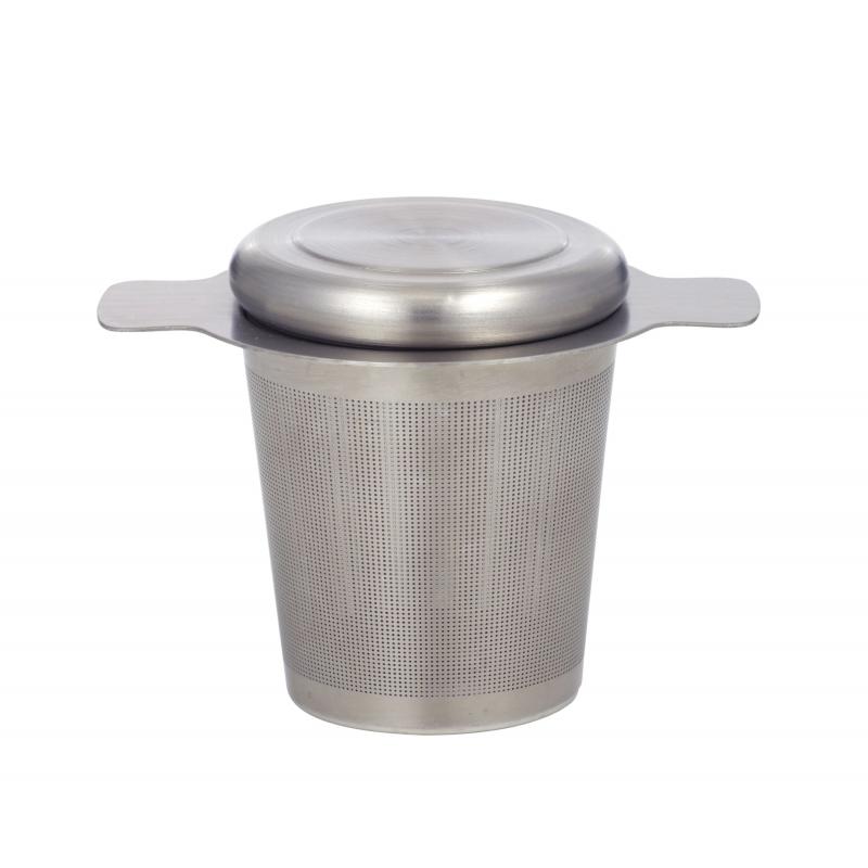 Leaf Bean Basket Tea Infuser Stainless Steel 7.5x10x7cm