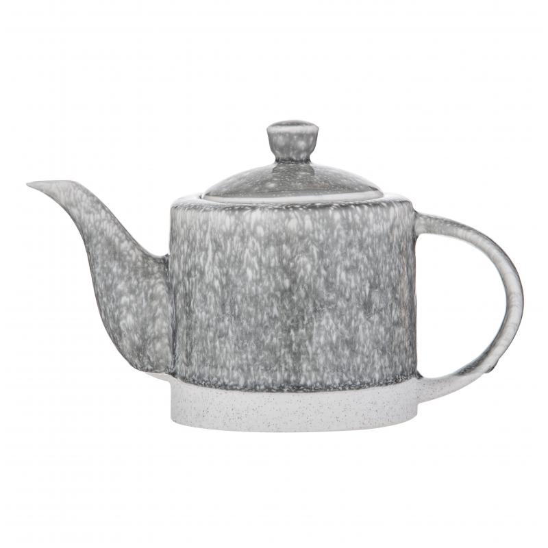 Leaf & Bean Capri Reactive Glaze Teapot Grey/White 24.5x12x15cm/900ml