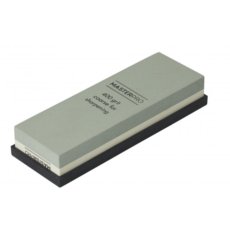 Masterpro Dual Sharpening Whetstone | 400 and 1000 Grit