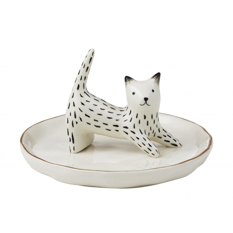 Emporium Lily Trinket Plate White 12cm