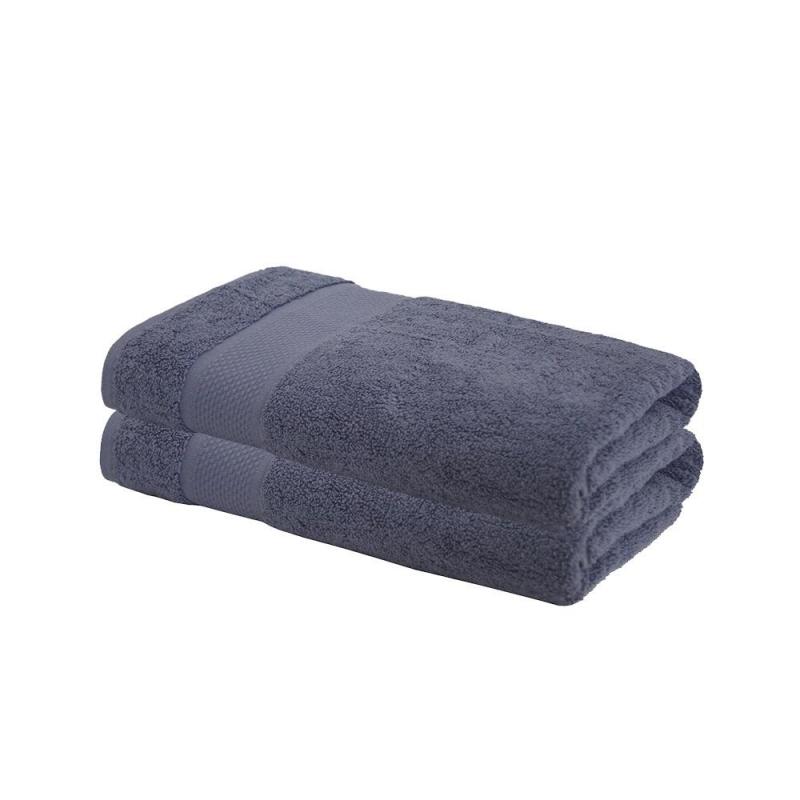 Bambury Adana 2 Pack Bath Towel | Blue