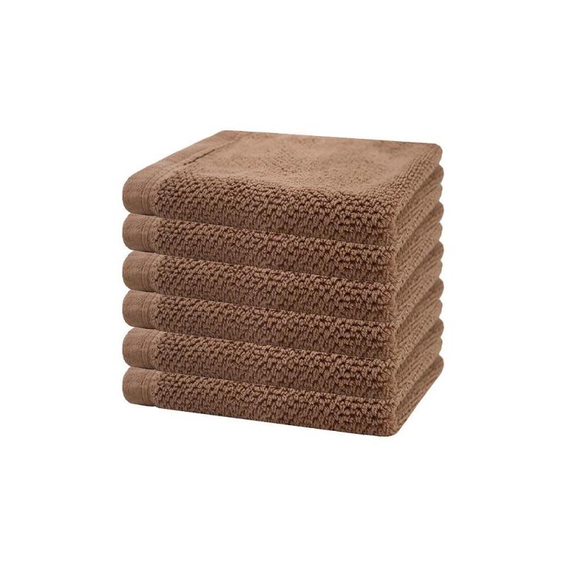 Bambury Angove 6pack Face Washer 33x33cm | Woodrose