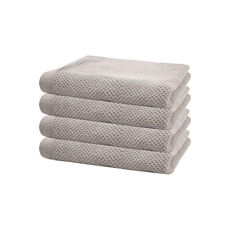 Bambury Angove 4 Pack Hand Towel 40x70cm | Pebble