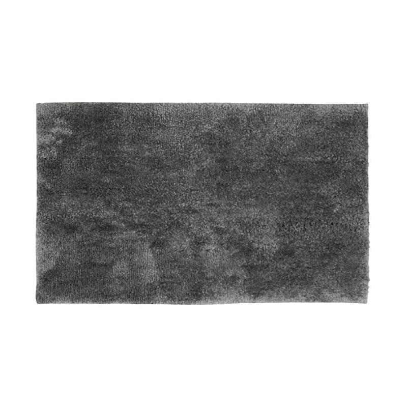 Bambury Microplush Large Bath Mat 50 x 80cm Pewter