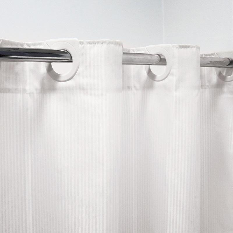 Bambury Shower Curtain | White