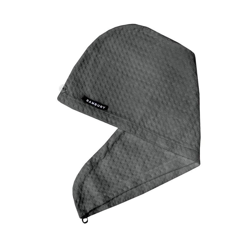 Bambury Matrix Microfibre Hair Wrap | Charcoal
