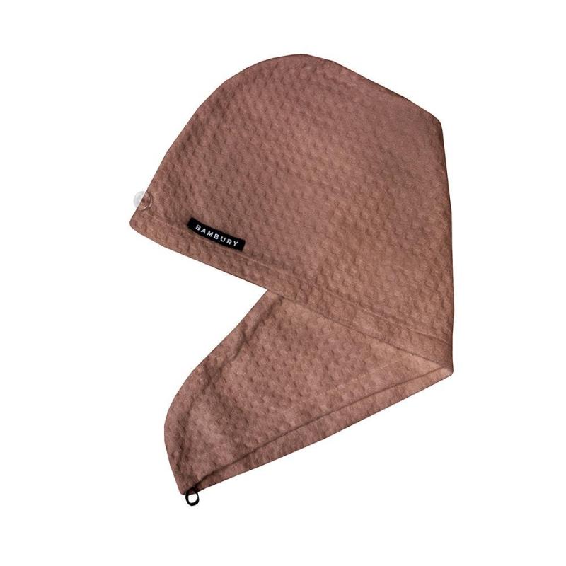 Bambury Matrix Microfibre Hair Wrap | Woodrose