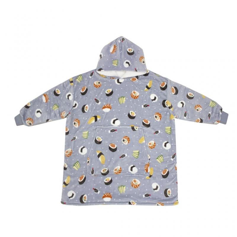 Bambury Blanket Hoodie | Sushi Roll