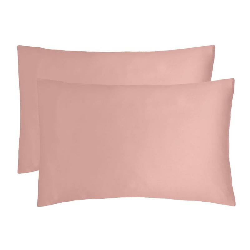 Bambury Bamboo Satin Pillowcases 48x73cm | Rose Pink