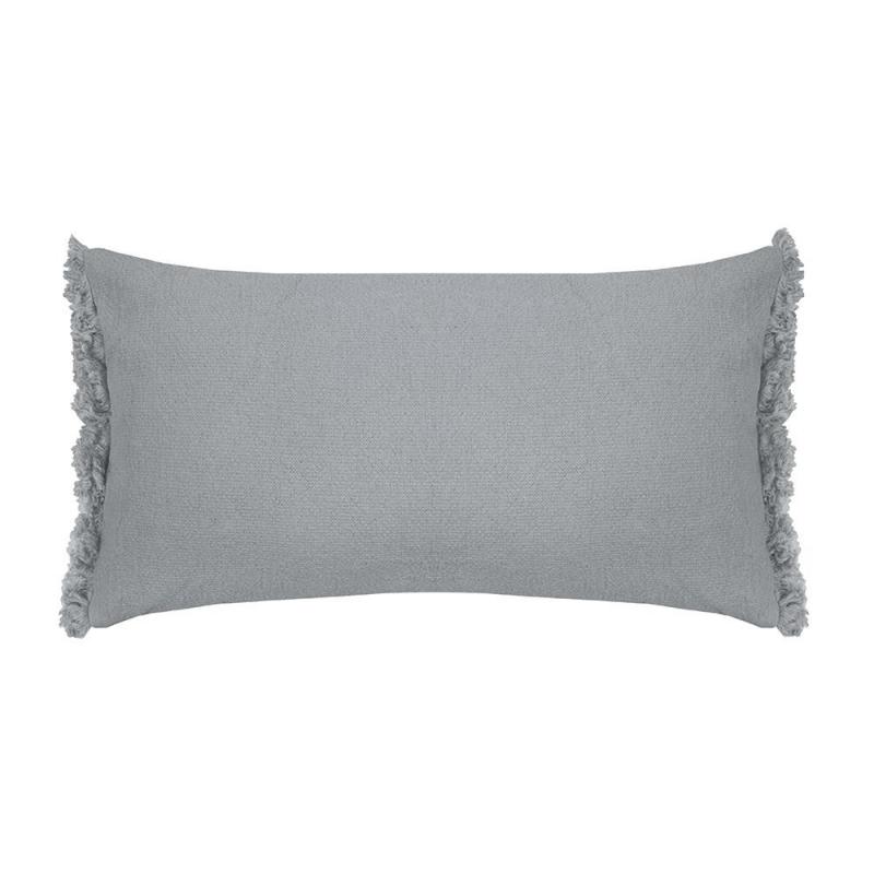Bambury Avoca Cushion 30x60cm Steel Blue