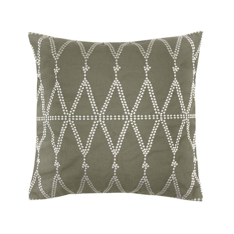 Bambury Mooki Cushion 45x45cm | Olive