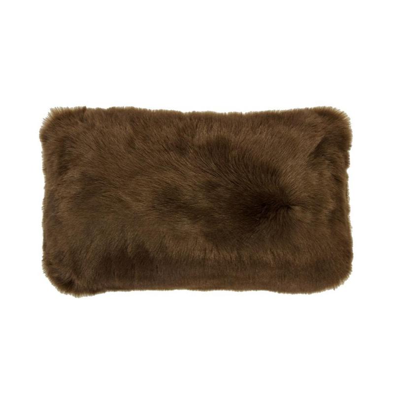 Bambury Faux Fur Cushion 30x50cm | Hazel