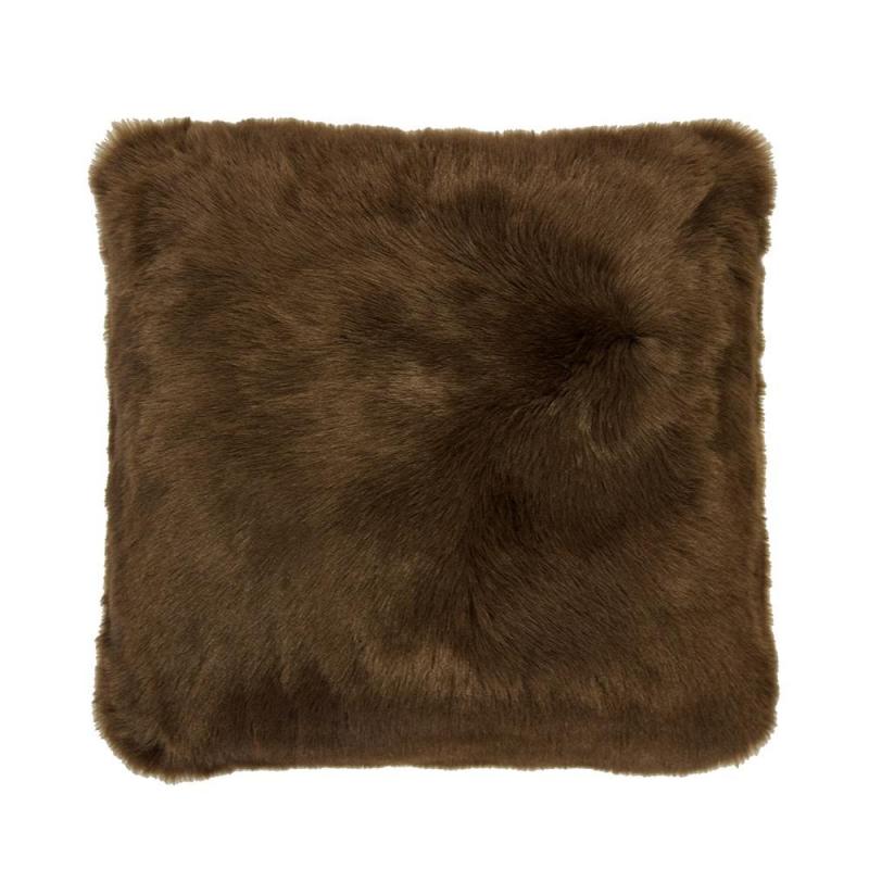 Bambury Faux Fur Cushion 50x50cm | Hazel