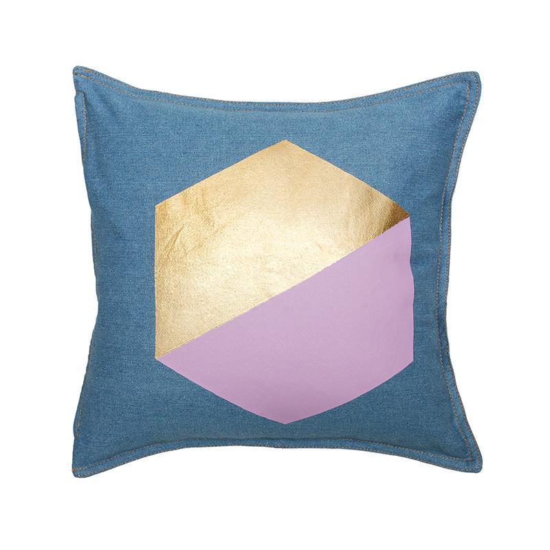 Bambury Gem Cushion Filled 43 x 43cm | Lavender