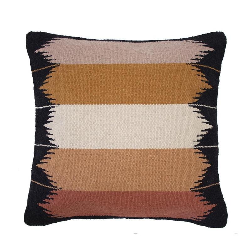 Bambury Barwon Cushion 50x50cm | Ebony