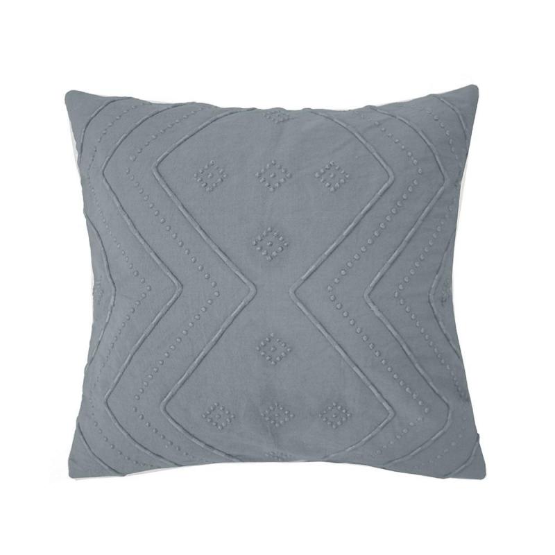 Bambury Durack Cushion 45x45cm | Steel Blue