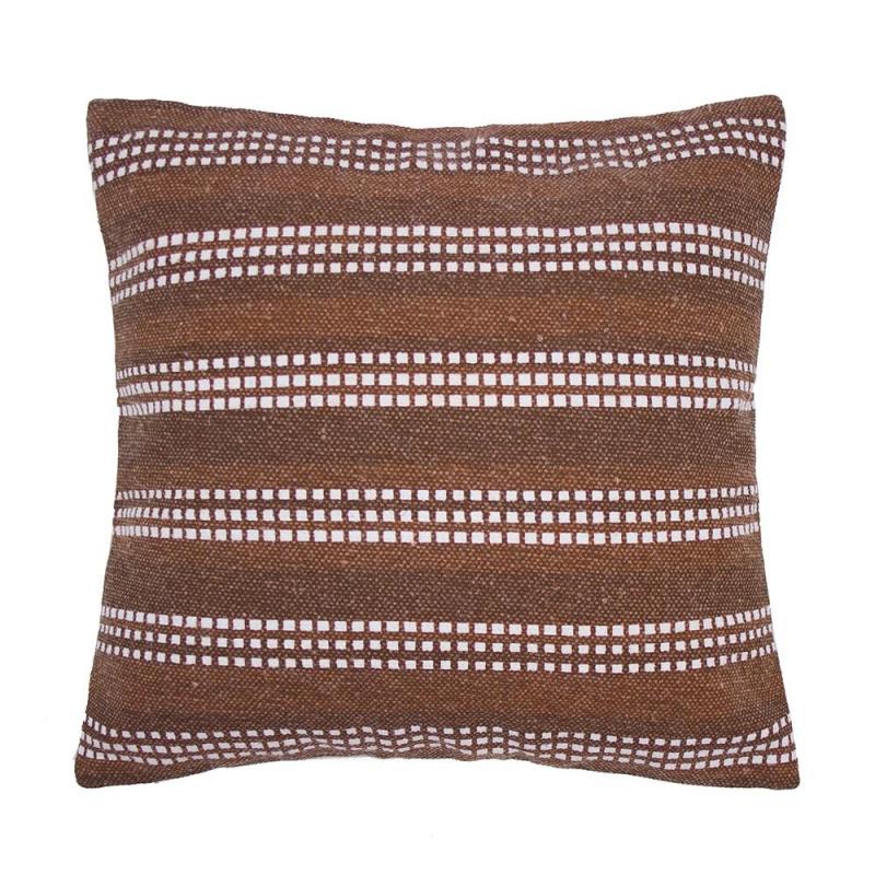 Bambury Stanley Cushion 50x50cm | Chilli